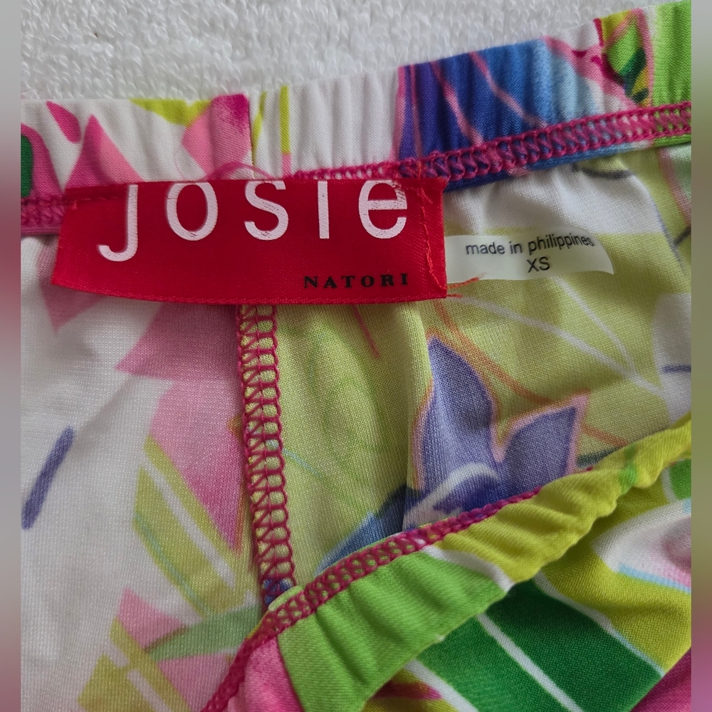 Josie Natori XS  Colorful Pijama Top/buttom - Picture 10 of 14